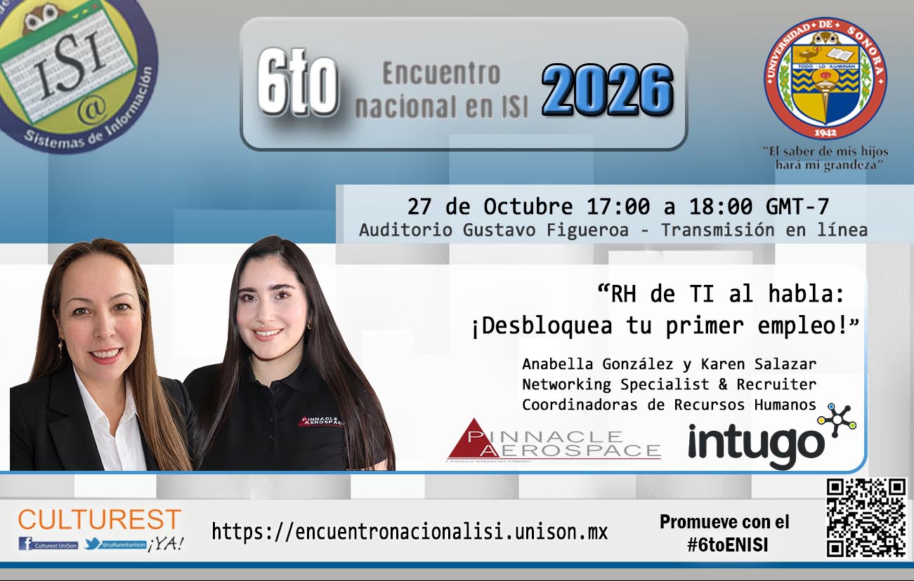 Ponente confirmado
